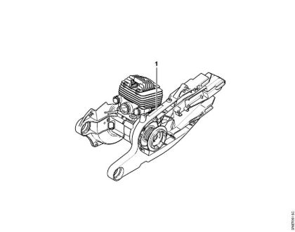 Cortadores de ferro e pedra (TS) TS 800 Numero da máquina da marca Stihl