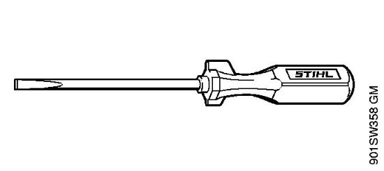 Cortadores de ferro e pedra a bateria (TSA) TSA 230 Chave de fenda da marca Stihl