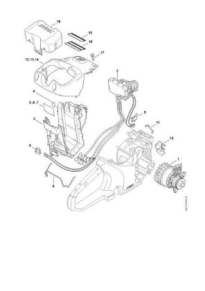 Imagem de Motor eléctrico, Módulo electrónico, Cobertura TSA 230
