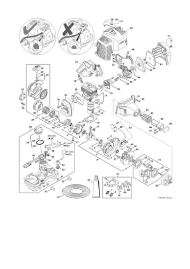 Imagem de Mecanismo propulsor da Numero da máquina 516095589 HL 91 KC-E