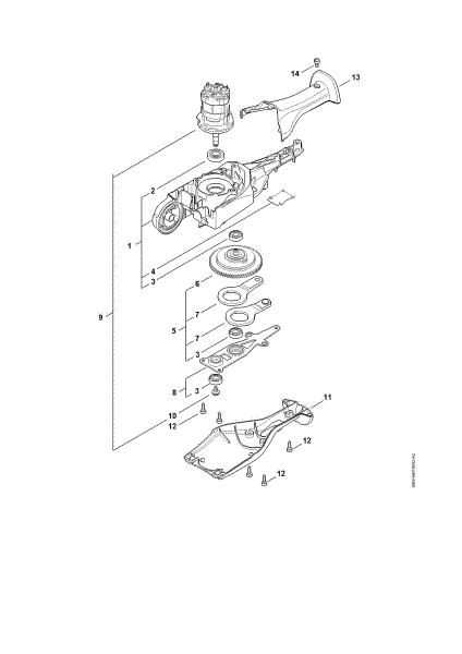 Imagem de Engrenagem, Motor eléctrico HLA 66