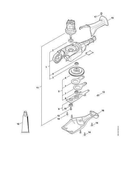 Imagem de Engrenagem, Motor eléctrico HLA 85
