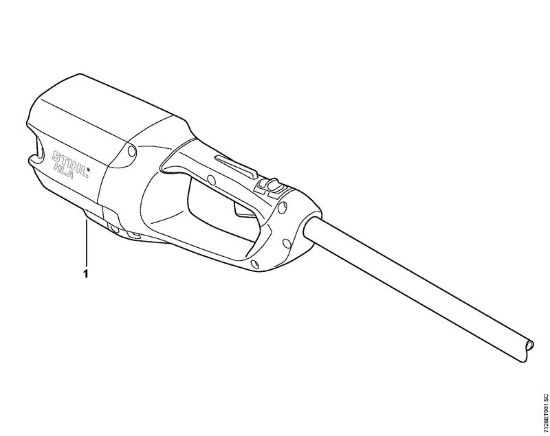 Cortadores de sebes a bateria (recarregável) (HLA) HLA 85 Numero da máquina da marca Stihl