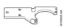 Corta-sebes (HS) HS 242 Placa tensora da marca Stihl