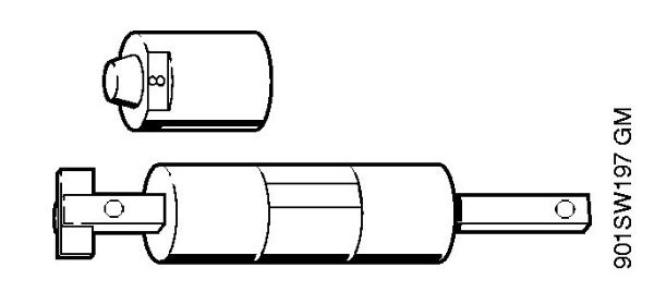 Corta-sebes (HS) HS 46 C-E Ferramenta de montagem 8 da marca Stihl