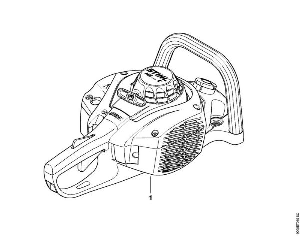Corta-sebes (HS) HS 56 C-E Numero da máquina da marca Stihl