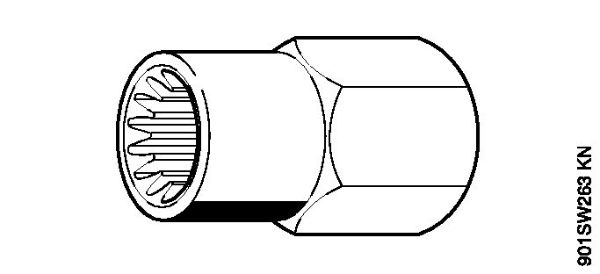 Corta-sebes (HS) HS 81 RC-E Ferramenta de montagem Tambor da embreagem de roçar da marca Stihl