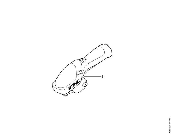 Corta-sebes alimentados a bateria (HSA) HSA 25 Numero da máquina da marca Stihl