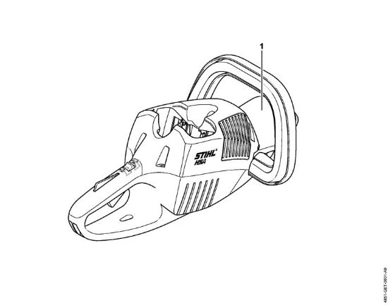 Corta-sebes alimentados a bateria (HSA) HSA 86 Numero da máquina da marca Stihl