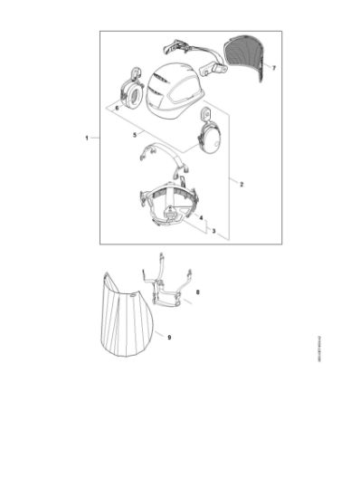 Imagem de Conjunto de capacetes DYNAMIC Ergo Casco DYNAMIC ERGO