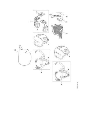 Imagem de Conjunto de capacetes ADVANCE X-Vent Conjuntos de capacetes ADVANCE X-Vent