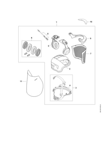 Imagem de Conjunto de capacetes ADVANCE X-Vent ProCOM Conjuntos de capacetes ADVANCE X-Vent ProCOM