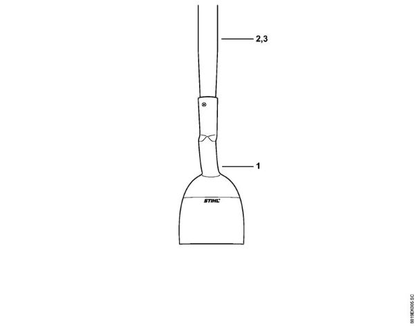 Ferramentas manuais Descascadeira Floresta Negra Descascadeira Floresta Negra da marca Stihl