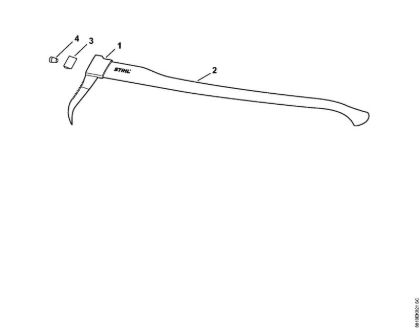 Ferramentas manuais Sapa Castor Sapa Castor da marca Stihl