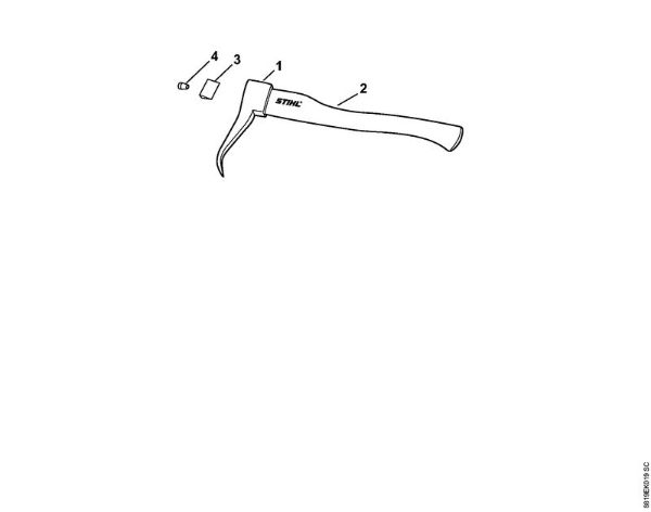 Ferramentas manuais Sapa manual Sapa manual da marca Stihl