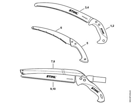 Ferramentas manuais Sierra de ramas PR 24 Serra para ramos da marca Stihl