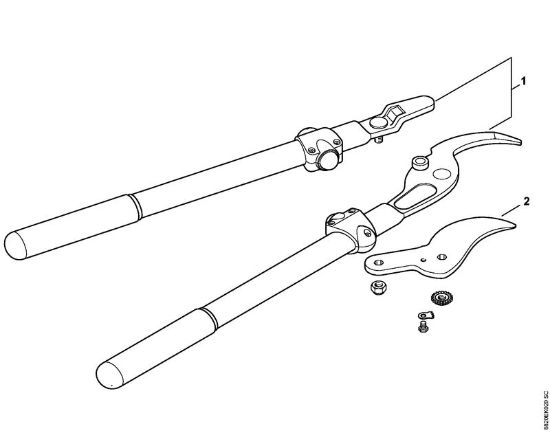 Tesouras Tesoura de poda F220 Tesoura de poda F220 da marca Stihl