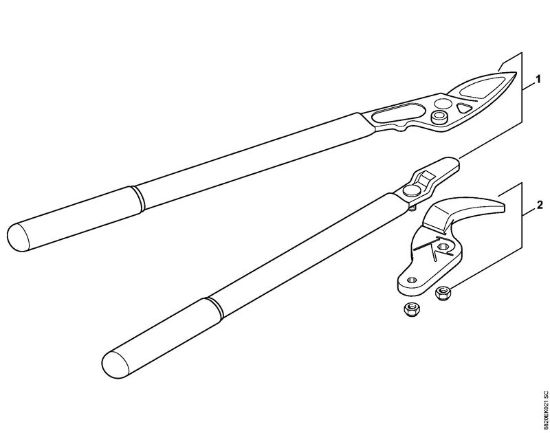 Tesouras Tesoura de poda F231 Tesoura de poda F231 da marca Stihl