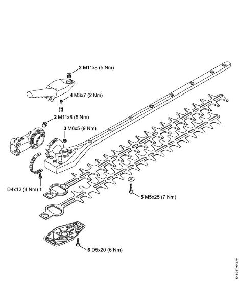 Ferramentas combinadas (-KM) FH-KM 145Â° Binários de aperto da marca Stihl