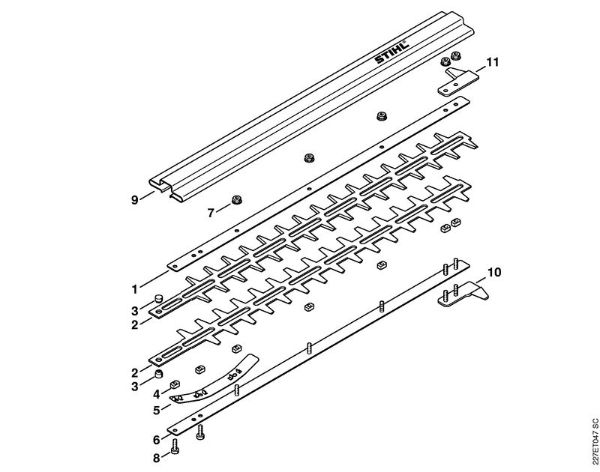 Ferramentas combinadas (-KM) HL-KM 135Â° Lamina da marca Stihl