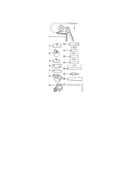 Imagem de Jogo de ferramentas de controlo KM 55 R