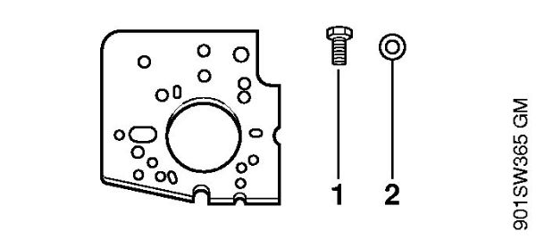Motores combinados (KM) KM 85 R Placa tensora da marca Stihl