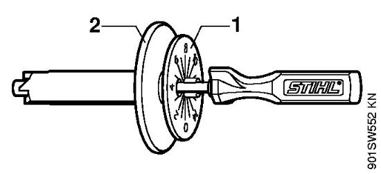 Motores combinados (KM) KM 94 RC-E Chave de fenda da marca Stihl