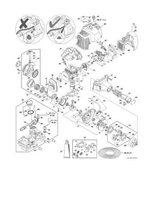 Imagem de Mecanismo propulsor até a Numero da máquina 514291126 KM 94 RC-E