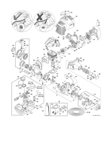 Imagem de Mecanismo propulsor da Numero da máquina 516674202 KM 94 RC-E
