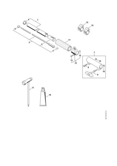 Imagem de Haste KMA 130 R