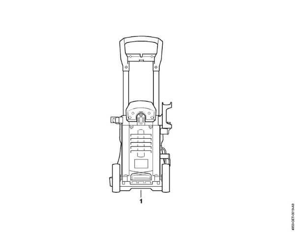 Lavadora de alta pressão eléctrica (RE) RE 100 Numero da máquina da marca Stihl