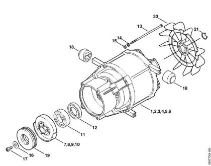 Lavadora de alta pressão eléctrica (RE) RE 107 Motor eléctrico da marca Stihl