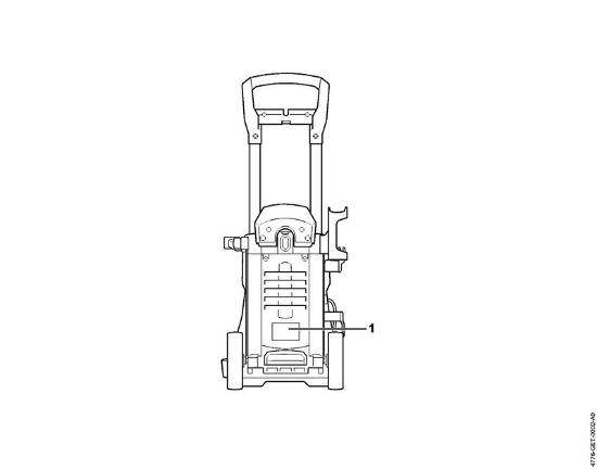 Lavadora de alta pressão eléctrica (RE) RE 109 Numero da máquina da marca Stihl