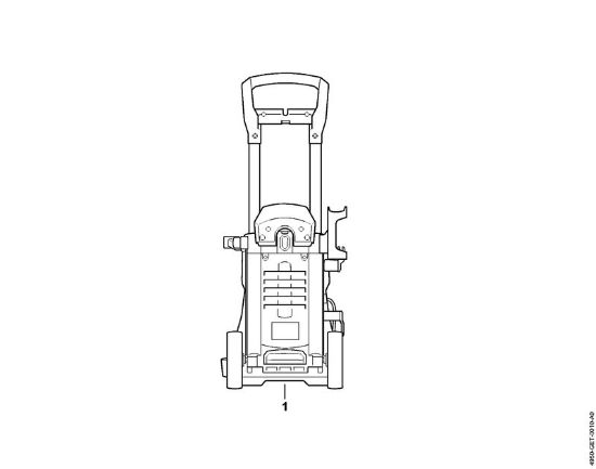 Lavadora de alta pressão eléctrica (RE) RE 110 PLUS Numero da máquina da marca Stihl