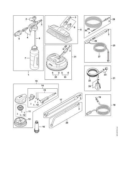 Imagem de Acessórios especiais RE 80 - 170 PLUS RE 143 PLUS
