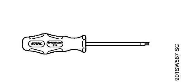 Lavadora de alta pressão eléctrica (RE) RE 150 Chave de fenda T10 da marca Stihl