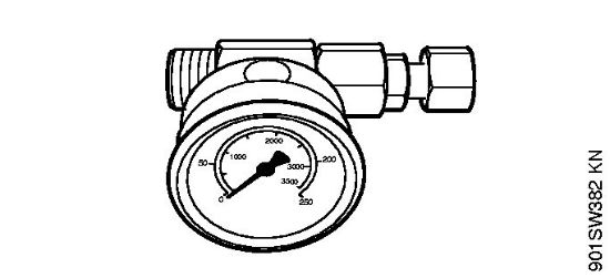 Lavadora de alta pressão eléctrica (RE) RE 281 Manómetro da marca Stihl