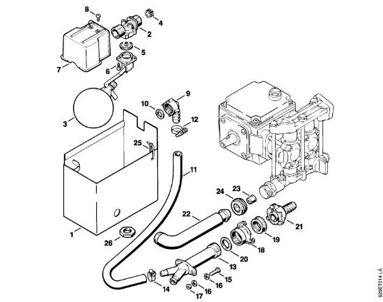 Lavadora de alta pressão eléctrica (RE) RE 600 W Caixa de água da marca Stihl