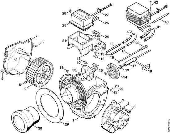 Lavadora de alta pressão eléctrica (RE) RE 630 W Queimador da marca Stihl