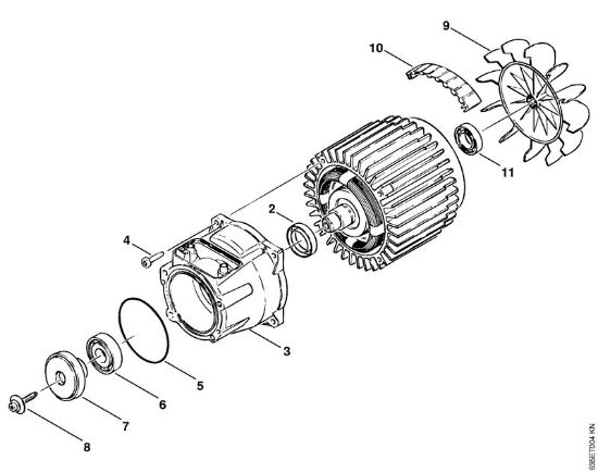 Lavadora de alta pressão eléctrica (RE) RE 820 KM Motor eléctrico 220 V da marca Stihl