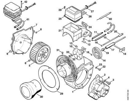Lavadora de alta pressão eléctrica (RE) RE 830 W Queimador da marca Stihl