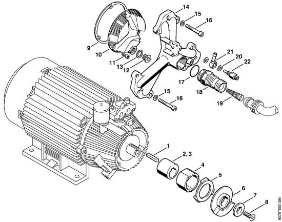 Lavadora de alta pressão eléctrica (RE) RE 840 W Bomba   X 22 947 954 (36.95) da marca Stihl