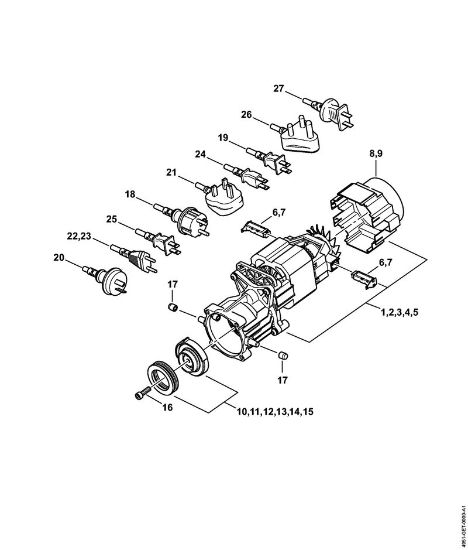 Lavadora de alta pressão eléctrica (RE) RE 90 - 4951 Motor eléctrico, Linha de conexão da marca Stihl