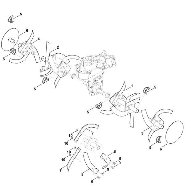Imagem de F - Conjunto de cavar MH 585.0