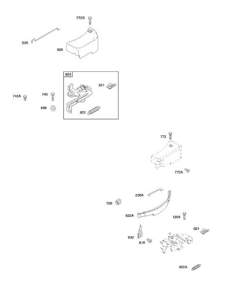 B&S - 09â  09D902-2096-B1 C - Travão da marca Stihl