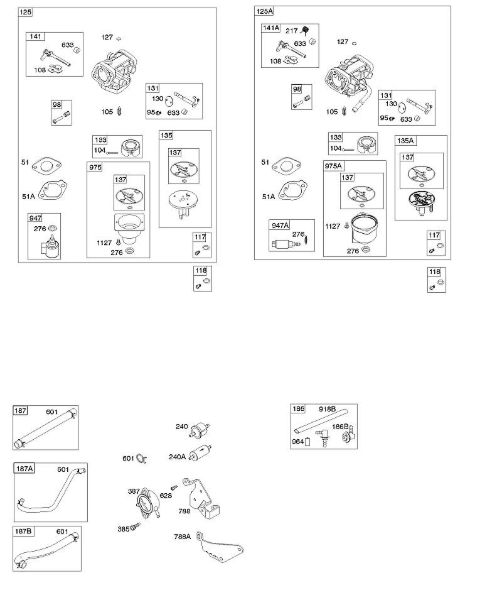 B&S - 40â  405577-0112-E1 C - Carburador, alimentação de combustível da marca Stihl