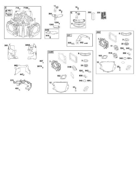 B&S - 40â  40R577-0002-H1 G - Volante do motor, elementos de comando, cablagem, alternador, motor de arranque da marca Stihl