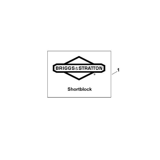 B&S - 44â  445577-5138-B1 I - Motor parcial (bloco curto) da marca Stihl