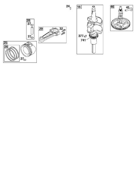 B&S - 44â  44N677-0017-B5 F - BLOCO DA CAMBOTA da marca Stihl