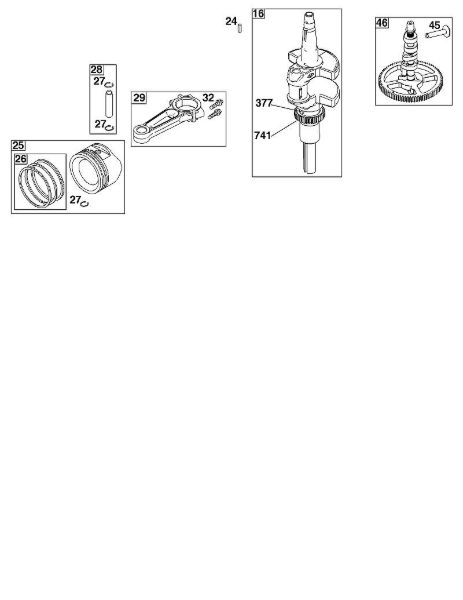 B&S - 44â  44T977-0054-G1 G - BLOCO DA CAMBOTA da marca Stihl